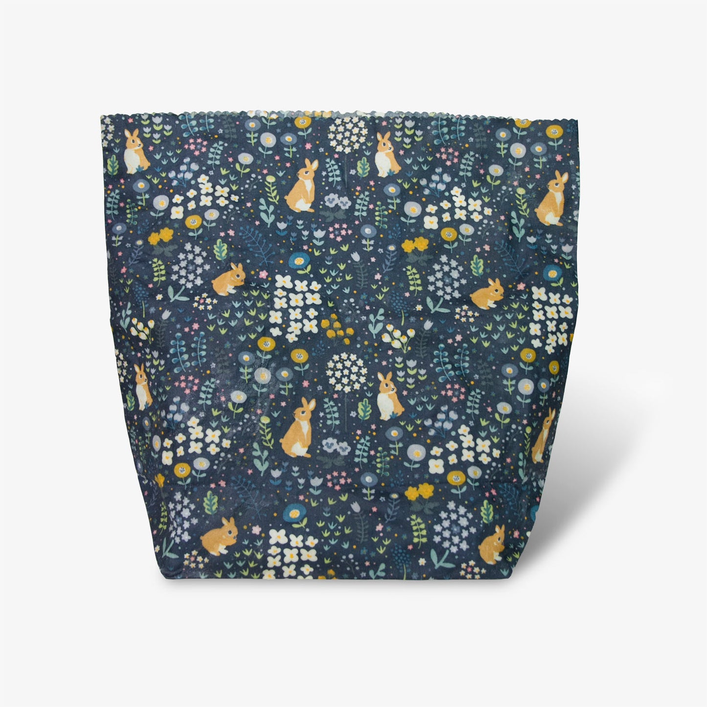 Beeswax Food Bag - Bunny Garden