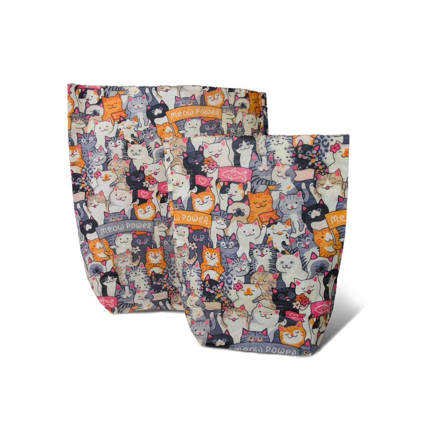 Beeswax Food Bag - Meow Power