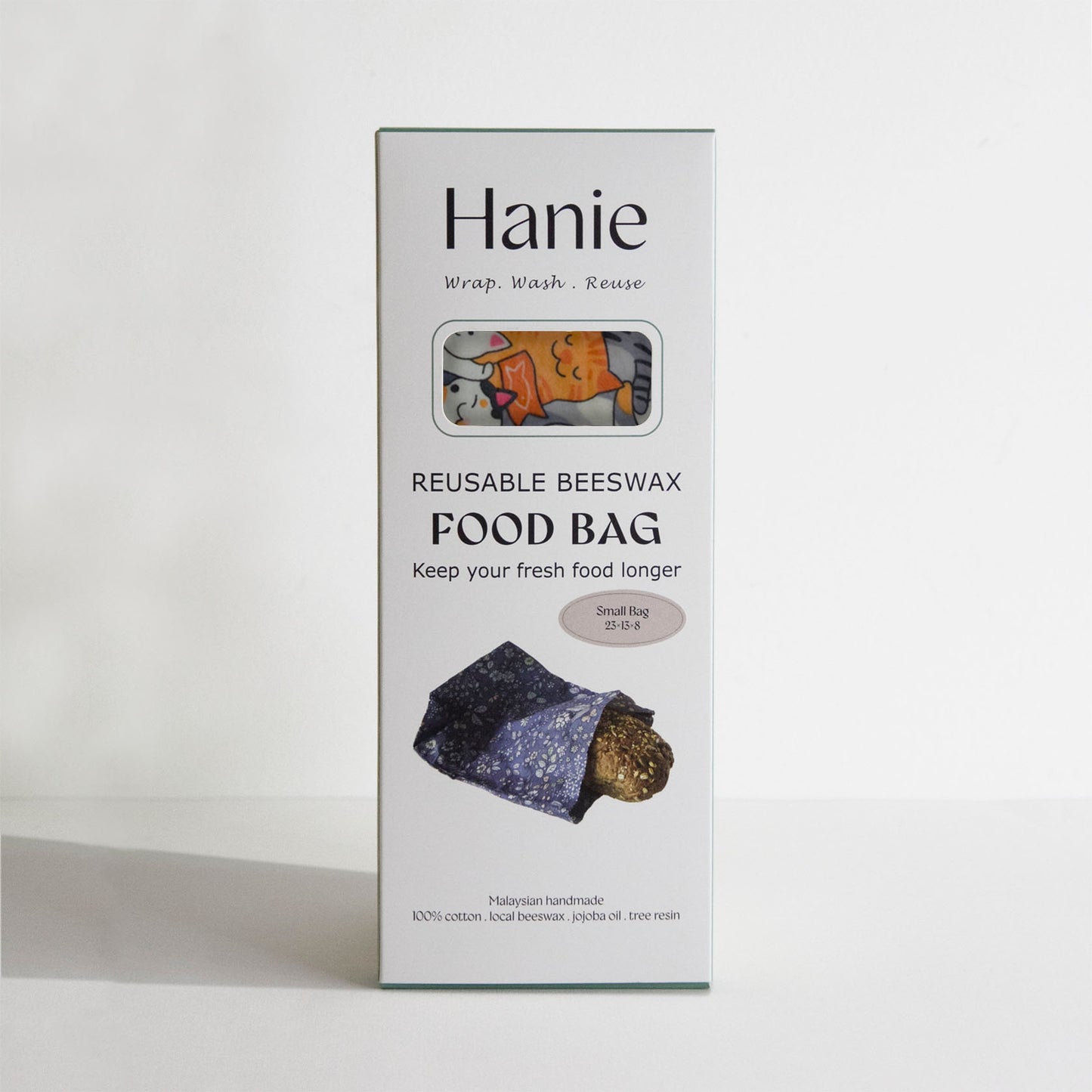 Beeswax Food Bag - Meow Power
