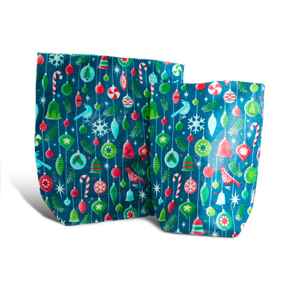 Limited Edition Beeswax Food Bag - Christmas Charm