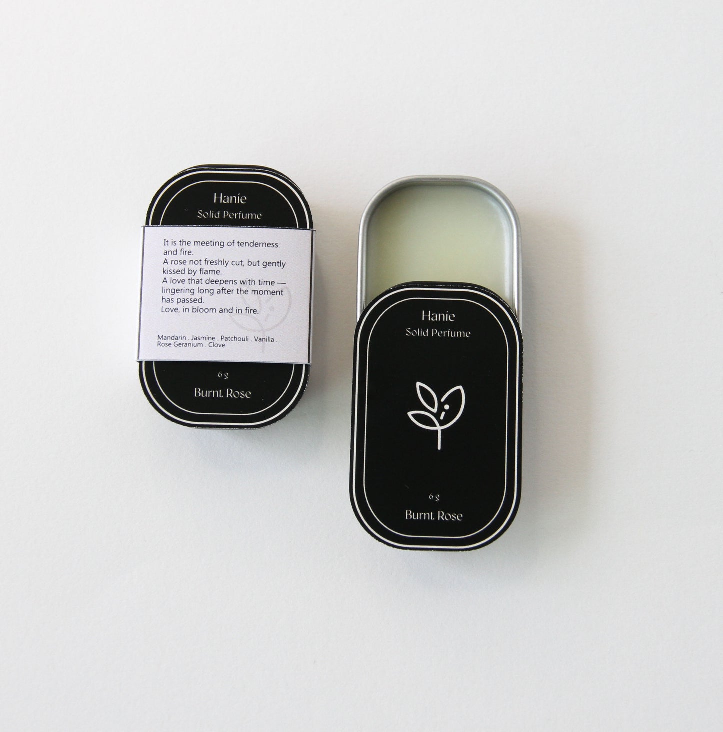 Solid Perfume - Burnt Rose