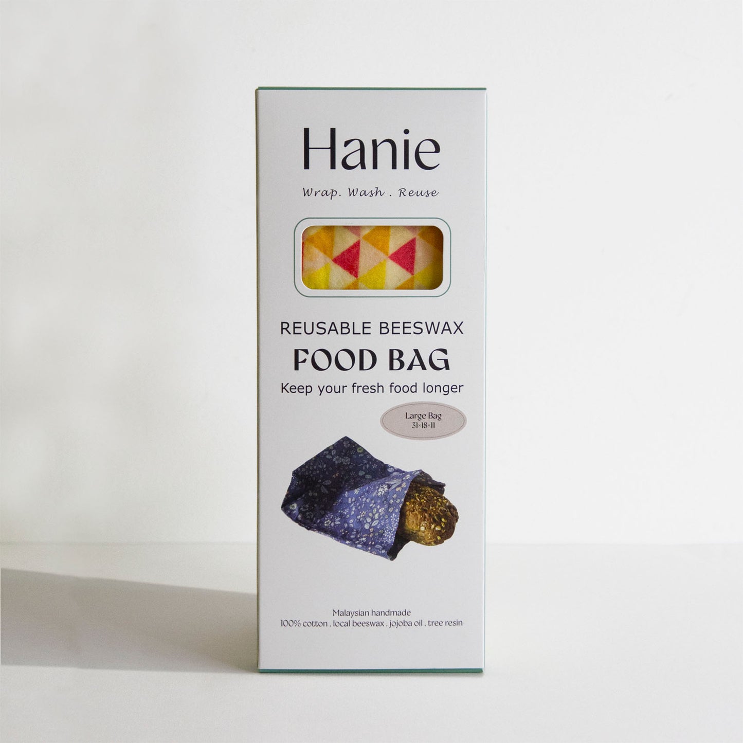Beeswax Food Bag - Kaleidobag