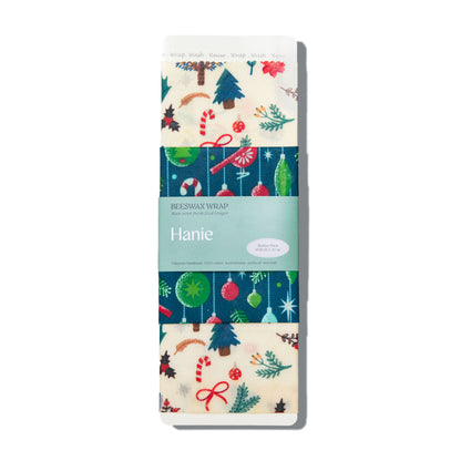 Limited Edition Beeswax Food Wraps - Starter Pack: Christmas Charm